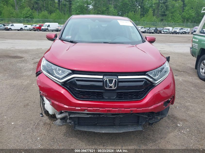 2021 Honda Cr-V Awd Ex-L VIN: 2HKRW2H85MH647613 Lot: 39477821