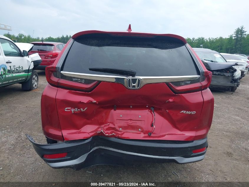 2021 Honda Cr-V Awd Ex-L VIN: 2HKRW2H85MH647613 Lot: 39477821