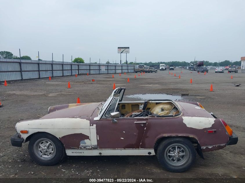 1976 Mg Midget VIN: GAN6UG169026G Lot: 39477823