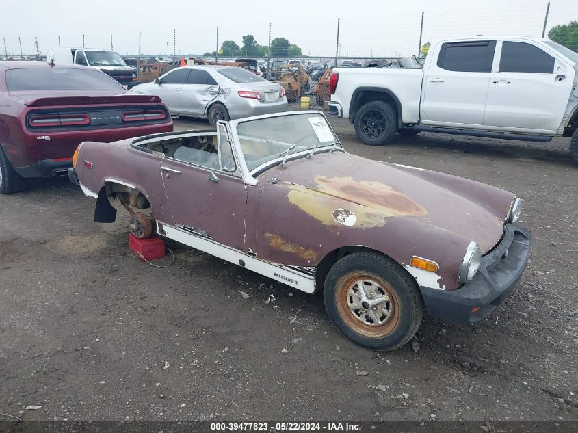 1976 Mg Midget VIN: GAN6UG169026G Lot: 39477823