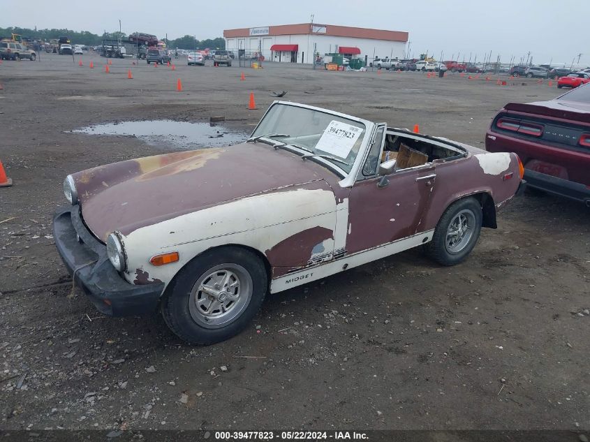 1976 Mg Midget VIN: GAN6UG169026G Lot: 39477823