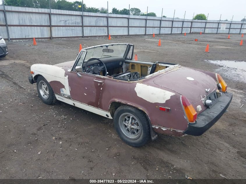 1976 Mg Midget VIN: GAN6UG169026G Lot: 39477823