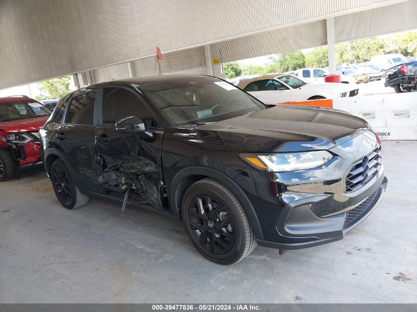 2023 Honda Hr-V 2Wd Sport VIN: 3CZRZ1H54PM728831 Lot: 39477836