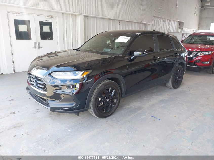 2023 Honda Hr-V 2Wd Sport VIN: 3CZRZ1H54PM728831 Lot: 39477836