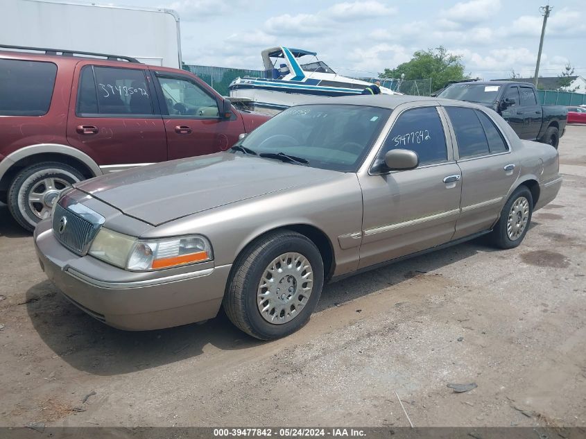 2004 Mercury Grand Marquis Gs VIN: 2MEFM74W64X600338 Lot: 39477842