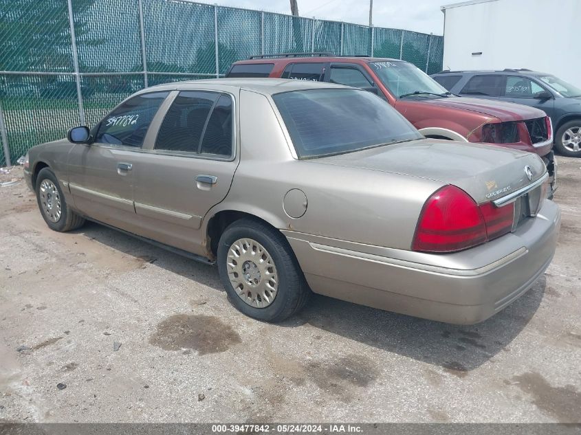 2004 Mercury Grand Marquis Gs VIN: 2MEFM74W64X600338 Lot: 39477842