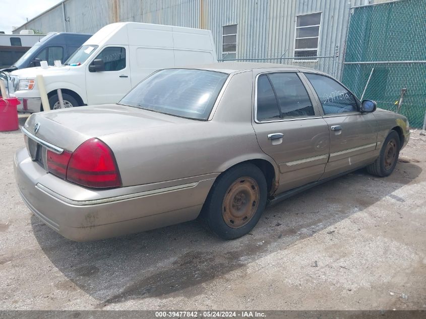 2004 Mercury Grand Marquis Gs VIN: 2MEFM74W64X600338 Lot: 39477842