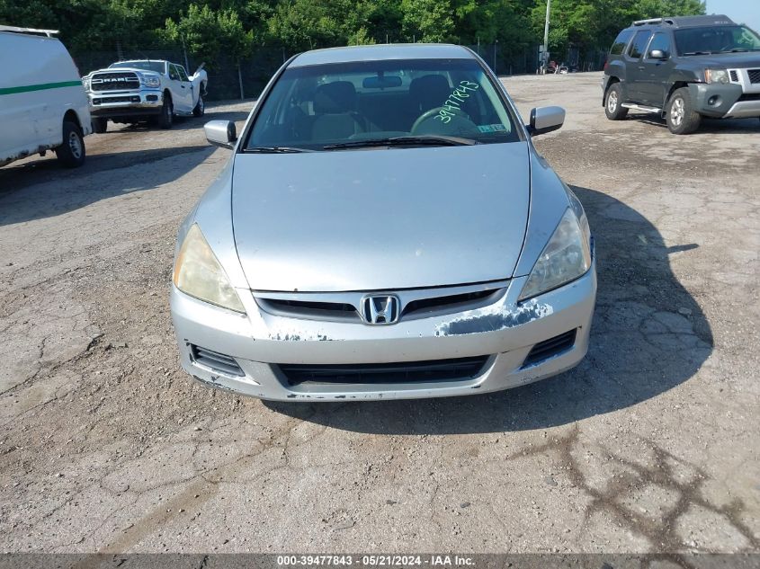 2006 Honda Accord 2.4 Lx VIN: 1HGCM56436A146762 Lot: 39477843