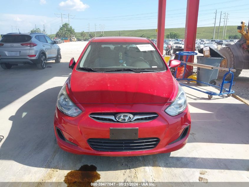 2012 Hyundai Accent Gs VIN: KMHCT5AE2CU012767 Lot: 39477847