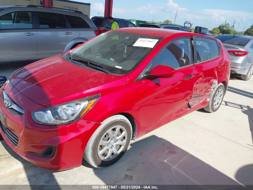 2012 Hyundai Accent Gs VIN: KMHCT5AE2CU012767 Lot: 39477847