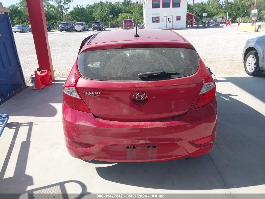 2012 Hyundai Accent Gs VIN: KMHCT5AE2CU012767 Lot: 39477847