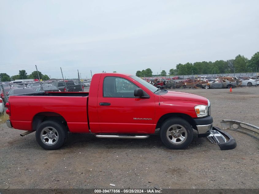 2007 Dodge Ram 1500 St VIN: 1D7HA16K17J643806 Lot: 39477856