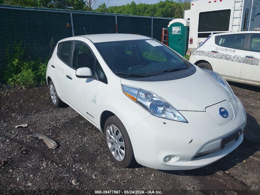2013 Nissan Leaf S VIN: 1N4AZ0CP2DC410747 Lot: 39477867