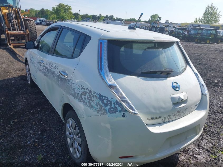 2013 Nissan Leaf S VIN: 1N4AZ0CP2DC410747 Lot: 39477867