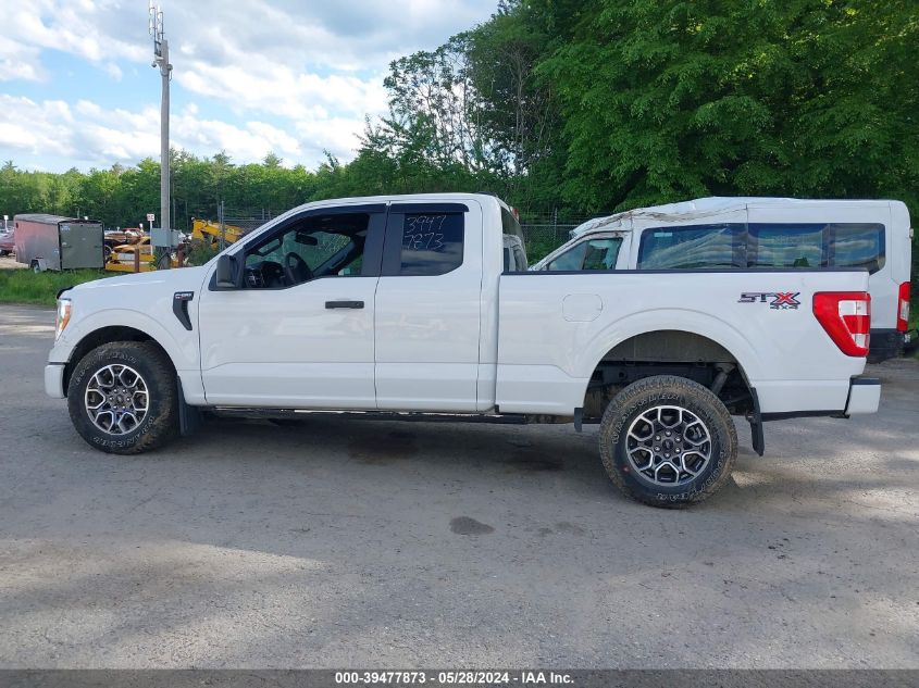 2021 Ford F-150 Xl VIN: 1FTFX1E81MKF10023 Lot: 39477873