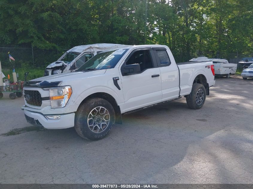 2021 Ford F-150 Xl VIN: 1FTFX1E81MKF10023 Lot: 39477873