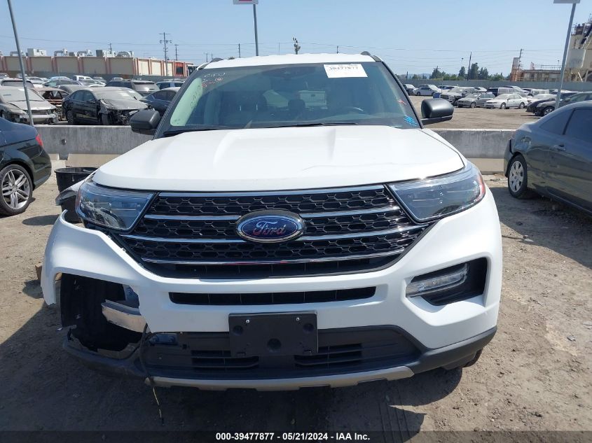 2021 Ford Explorer Xlt VIN: 1FMSK7DH6MGA62667 Lot: 39477877