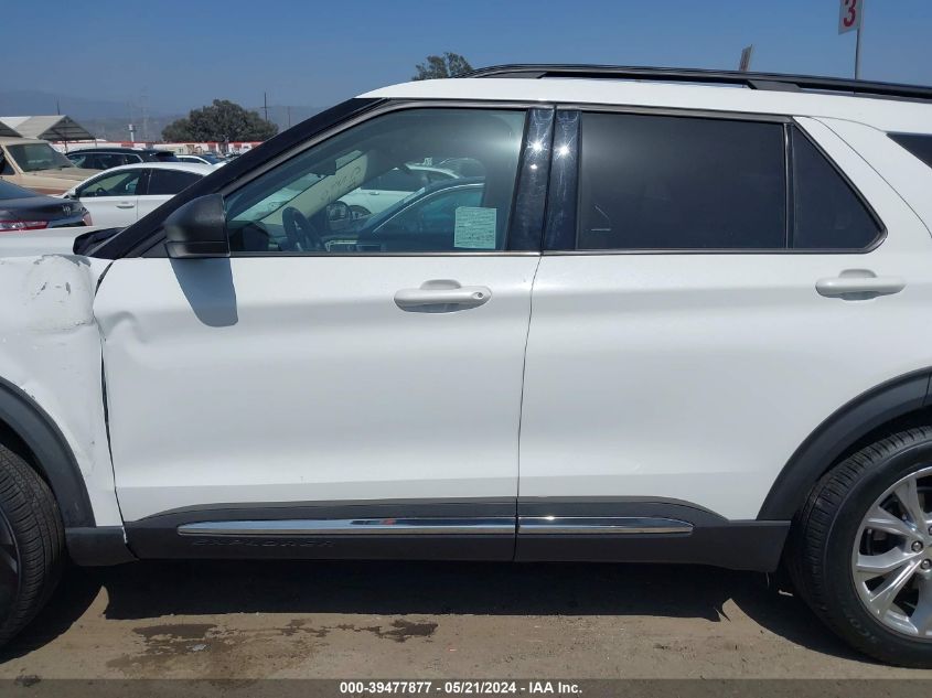 2021 Ford Explorer Xlt VIN: 1FMSK7DH6MGA62667 Lot: 39477877