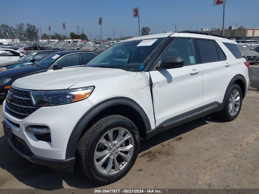 2021 Ford Explorer Xlt VIN: 1FMSK7DH6MGA62667 Lot: 39477877