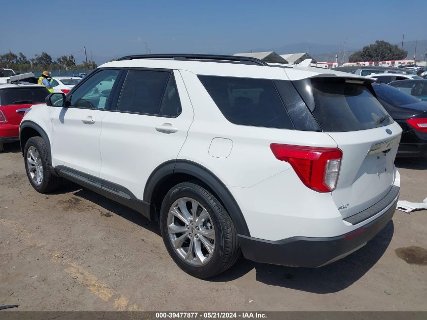 2021 Ford Explorer Xlt VIN: 1FMSK7DH6MGA62667 Lot: 39477877