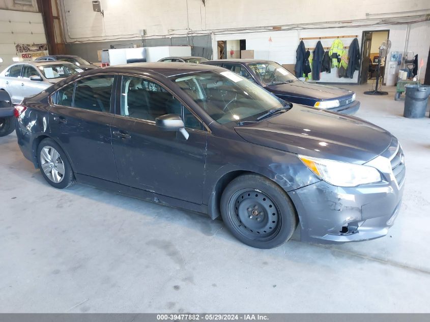 2015 Subaru Legacy 2.5I VIN: 4S3BNAA67F3020482 Lot: 39477882