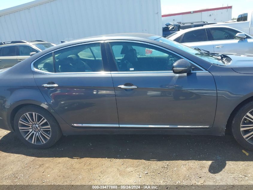 2014 Kia Cadenza Premium VIN: KNALN4D7XE5157345 Lot: 39477888