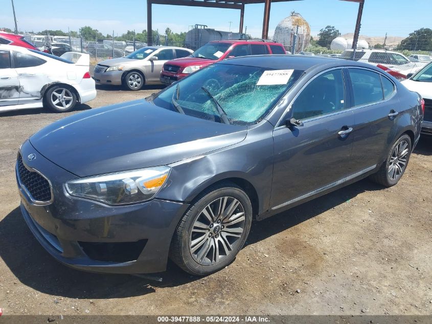 2014 Kia Cadenza Premium VIN: KNALN4D7XE5157345 Lot: 39477888