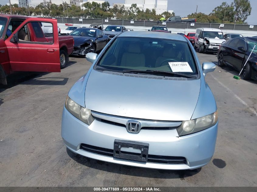 2007 Honda Civic Hybrid VIN: JHMFA36257S020498 Lot: 39477889