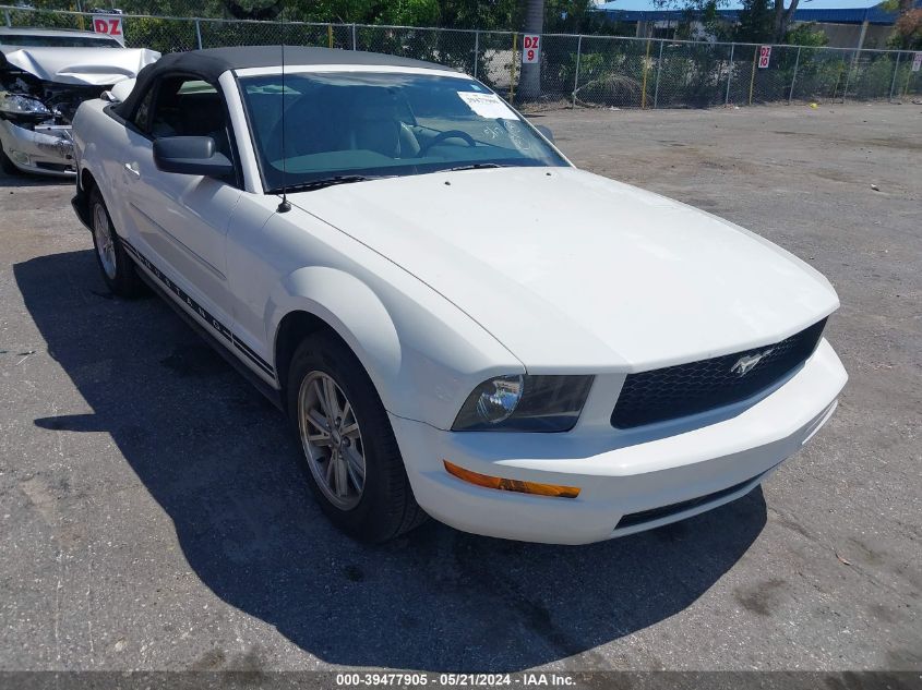 2006 Ford Mustang V6 VIN: 1ZVFT84N165226160 Lot: 39477905