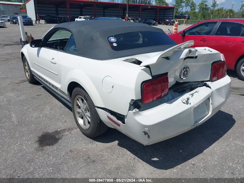 2006 Ford Mustang V6 VIN: 1ZVFT84N165226160 Lot: 39477905