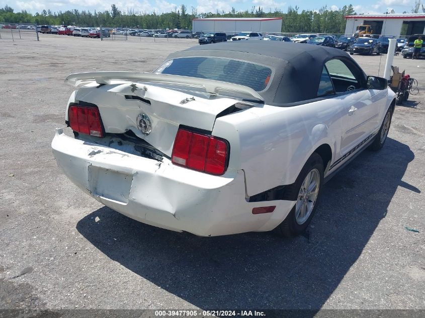 2006 Ford Mustang V6 VIN: 1ZVFT84N165226160 Lot: 39477905