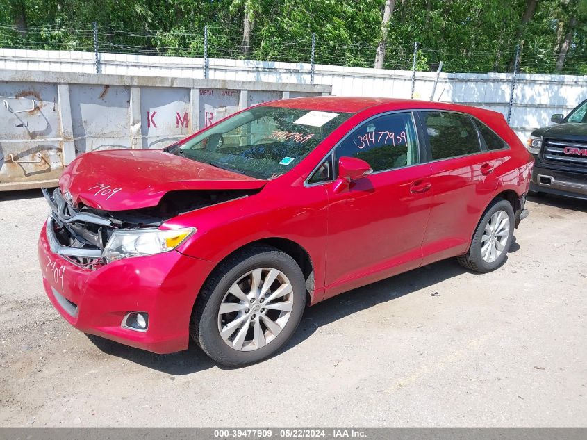 2013 Toyota Venza Le VIN: 4T3BA3BB8DU036431 Lot: 39477909