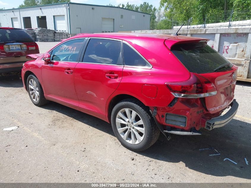 2013 Toyota Venza Le VIN: 4T3BA3BB8DU036431 Lot: 39477909