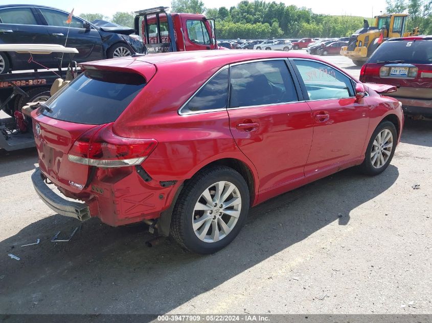 2013 Toyota Venza Le VIN: 4T3BA3BB8DU036431 Lot: 39477909