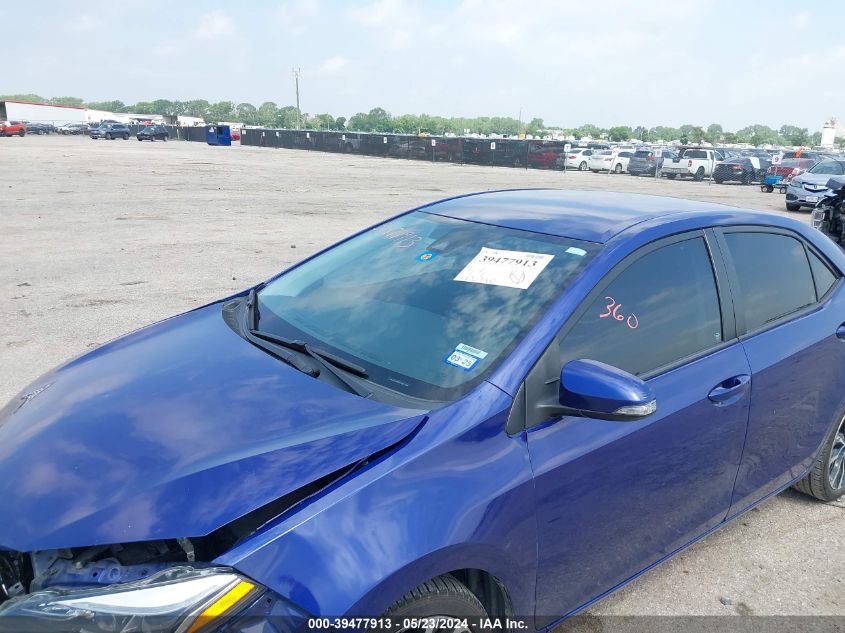 2017 Toyota Corolla Se VIN: 5YFBURHE7HP641469 Lot: 39477913