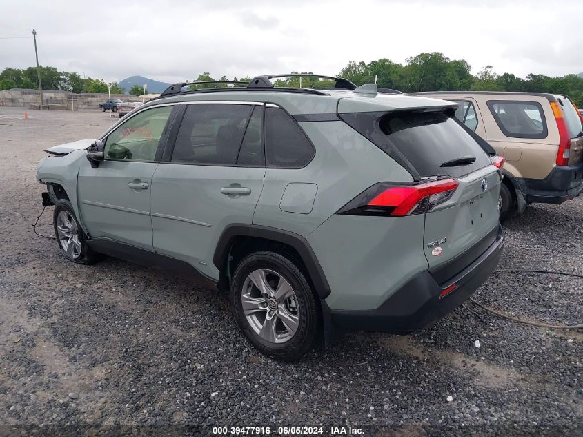 2022 Toyota Rav4 Xle Hybrid VIN: JTMRWRFV1ND153631 Lot: 39477916