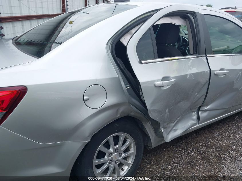 2020 Chevrolet Sonic Fwd Lt VIN: 1G1JD5SBXL4143421 Lot: 39477920