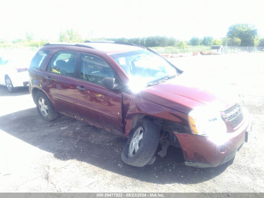 2009 Chevrolet Equinox Ls VIN: 2CNDL23F196231199 Lot: 39477922