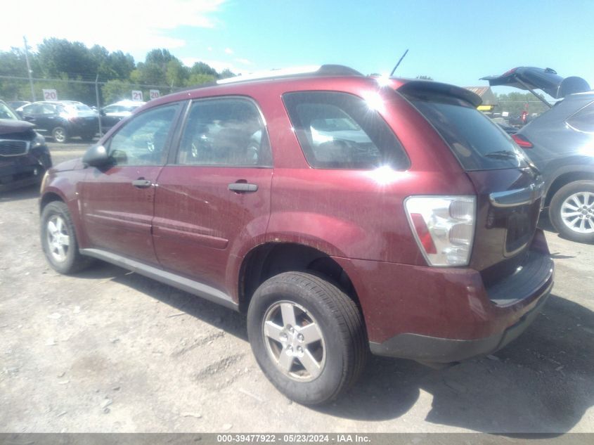 2009 Chevrolet Equinox Ls VIN: 2CNDL23F196231199 Lot: 39477922