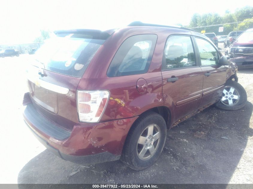 2009 Chevrolet Equinox Ls VIN: 2CNDL23F196231199 Lot: 39477922