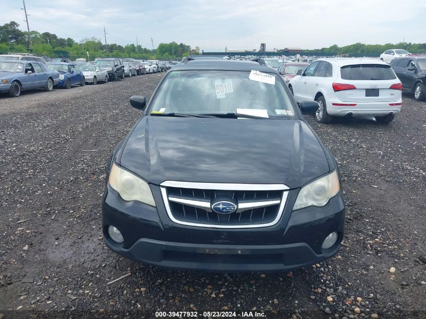 2008 Subaru Outback 2.5I/2.5I L.l. Bean Edition VIN: 4S4BP61C087305707 Lot: 39477932