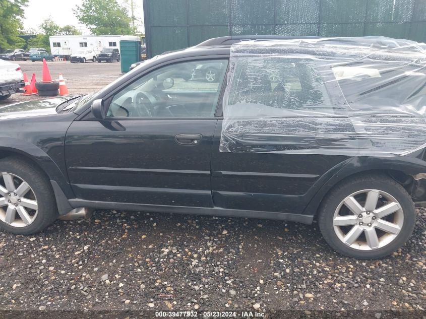 2008 Subaru Outback 2.5I/2.5I L.l. Bean Edition VIN: 4S4BP61C087305707 Lot: 39477932