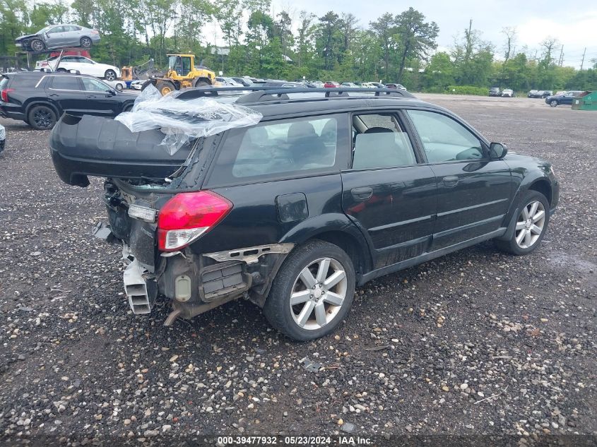 2008 Subaru Outback 2.5I/2.5I L.l. Bean Edition VIN: 4S4BP61C087305707 Lot: 39477932