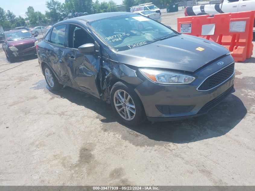 2018 Ford Focus Se VIN: 1FADP3F21JL318707 Lot: 39477939