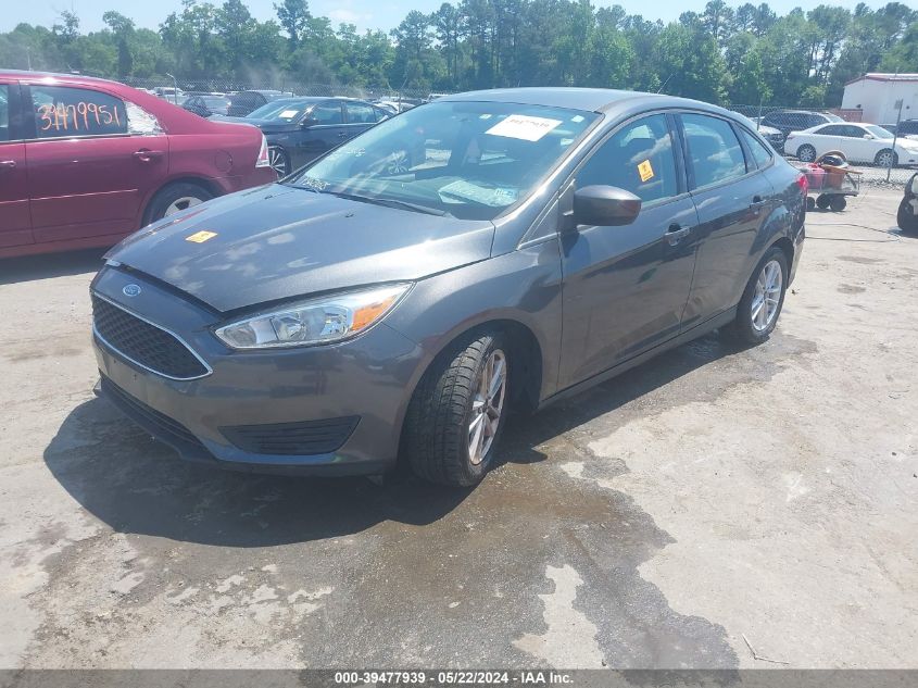 VIN 1FADP3F21JL318707 2018 FORD FOCUS SE