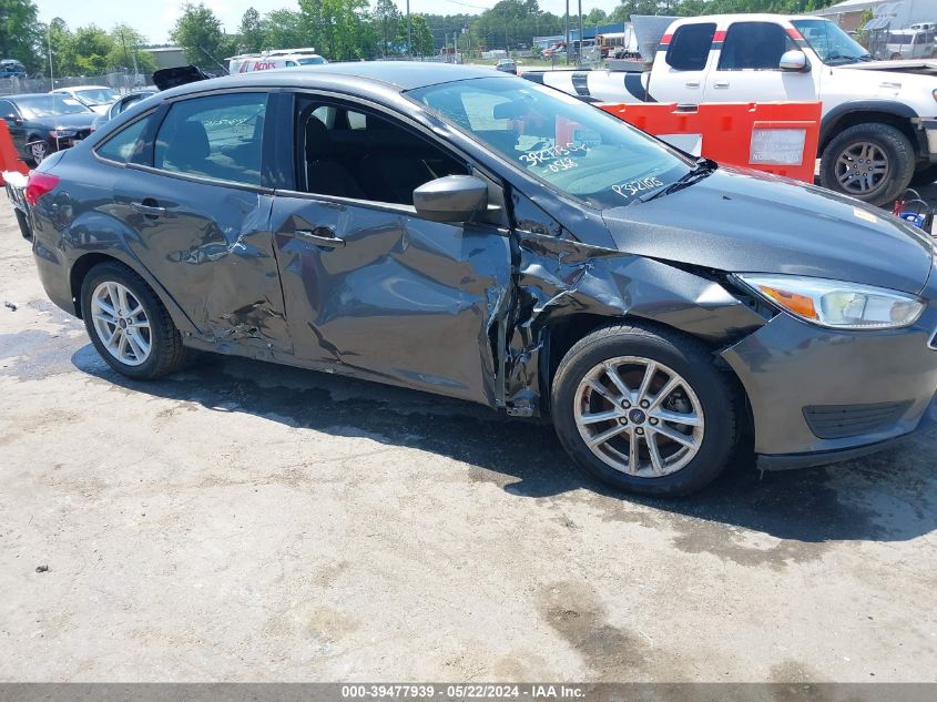 VIN 1FADP3F21JL318707 2018 FORD FOCUS SE