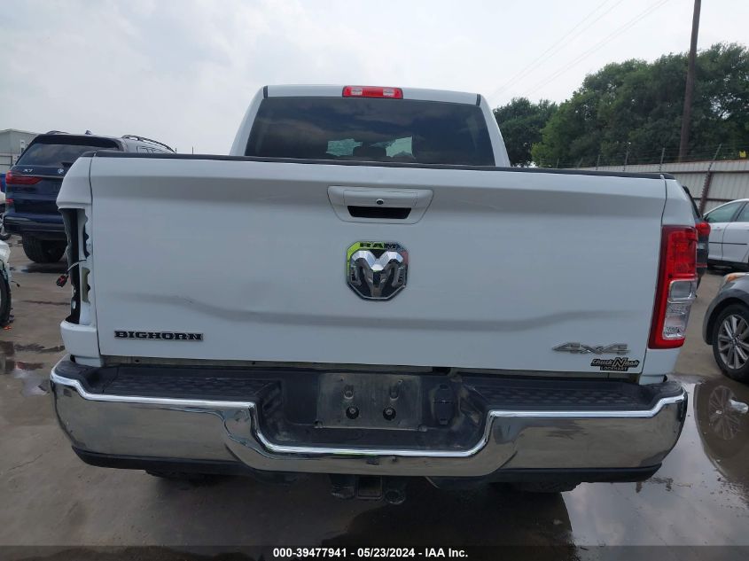 2021 Ram 2500 Big Horn 4X4 6'4 Box VIN: 3C6UR5DL6MG532760 Lot: 39477941