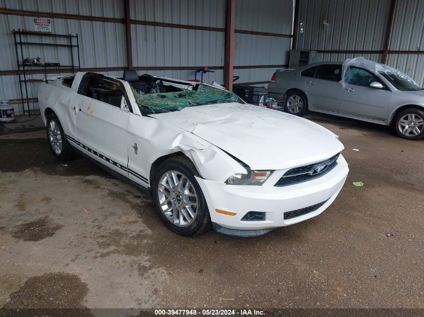 2012 Ford Mustang V6 Premium VIN: 1ZVBP8AM3C5215753 Lot: 39477948