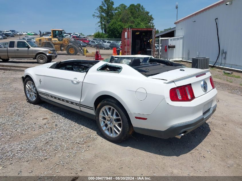 2012 Ford Mustang V6 Premium VIN: 1ZVBP8AM3C5215753 Lot: 39477948