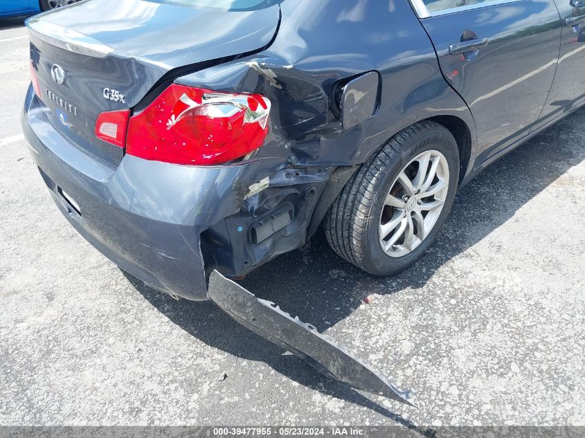 2007 Infiniti G35X VIN: JNKBV61F47M805680 Lot: 39477955